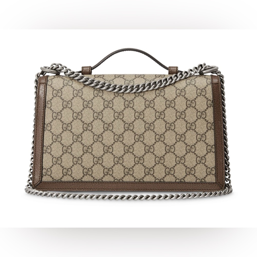 GUCCI DIONYSUS LIMITED EDITION BEIGE GG TOP HANDLE SHOULDER BAG - Picture 4 of 16